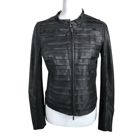 Naisten Weekend by MaxMara - Nahkatakki, koko 36 - Musta ()