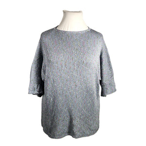 Naisten Handmade - Neulepaita, koko 44 - Vaaleansininen (1)