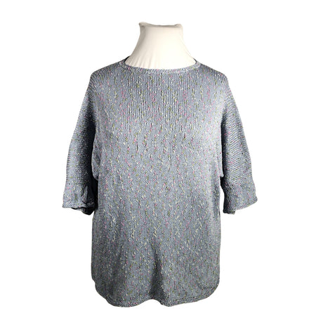 Naisten Handmade - Neulepaita, koko 44 - Vaaleansininen ()