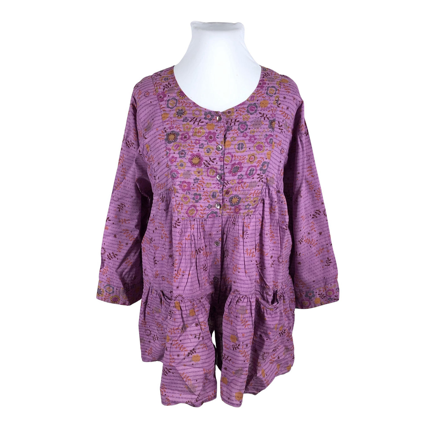 Naisten Gudrun Sjöden - Kangasmekko, koko 42 - Violetti (1)