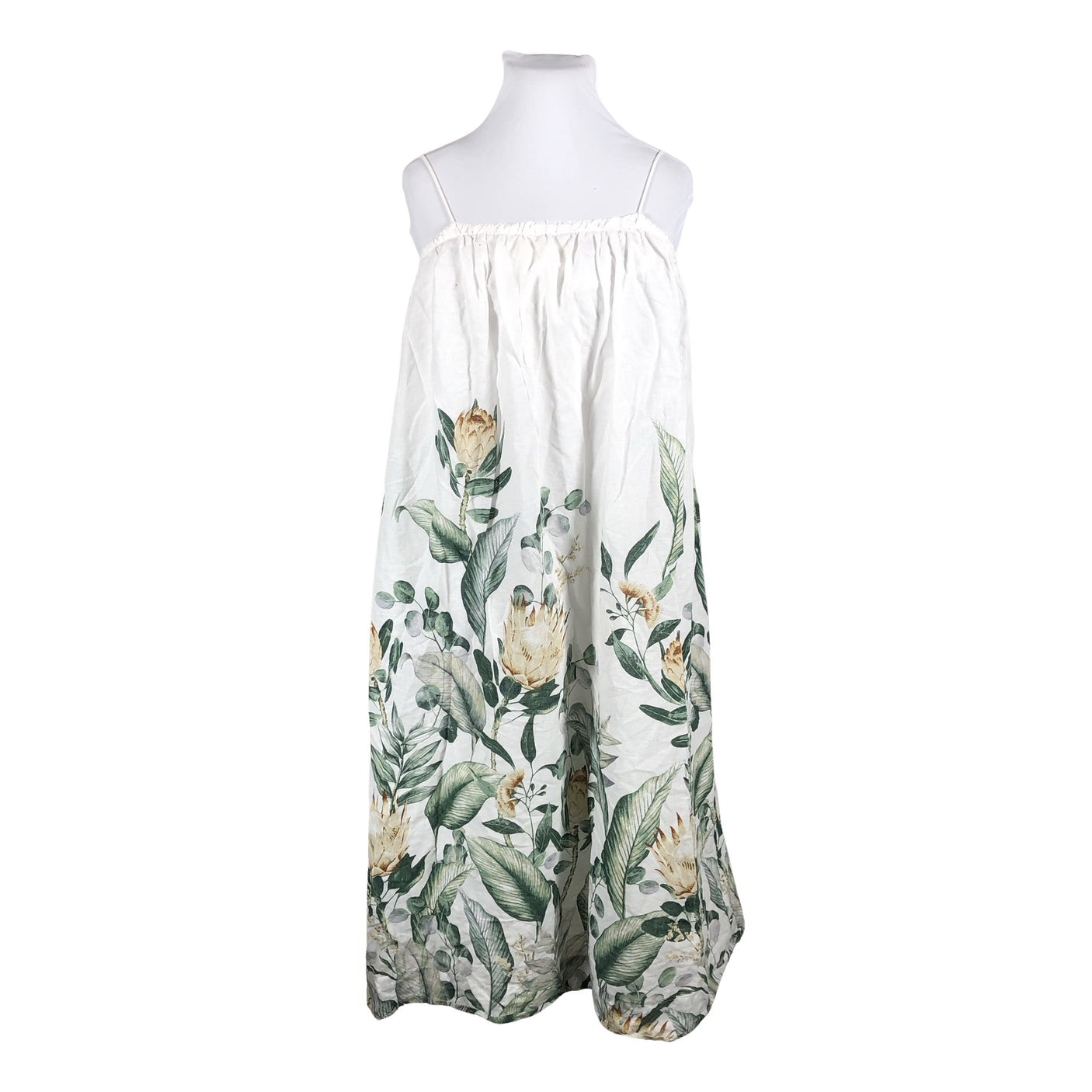 Naisten Handmade - Kangasmekko, koko 44 - Valkoinen (1)