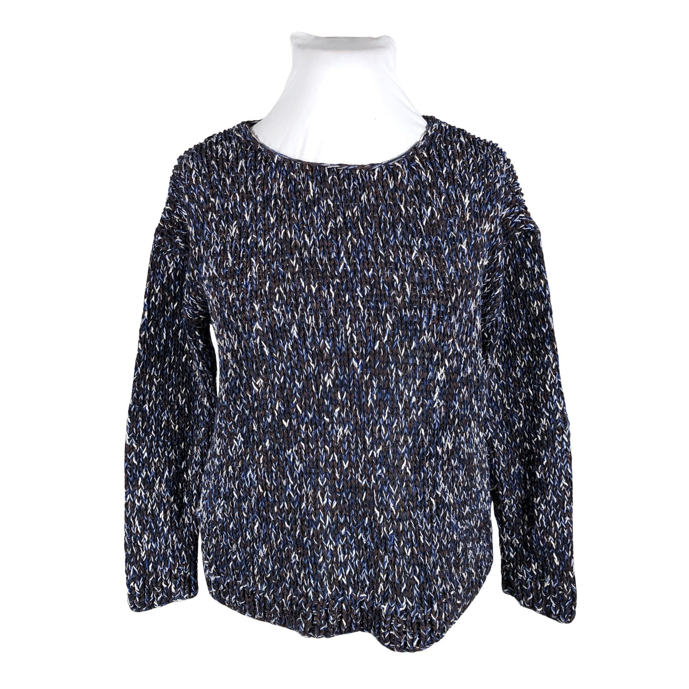 Naisten Handmade - Neulepaita, koko 42 - Sininen (1)