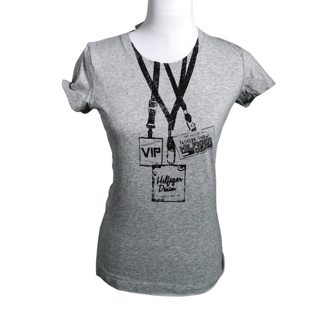 Naisten Tommy Hilfiger - T-paita, koko 40 - Harmaa ()