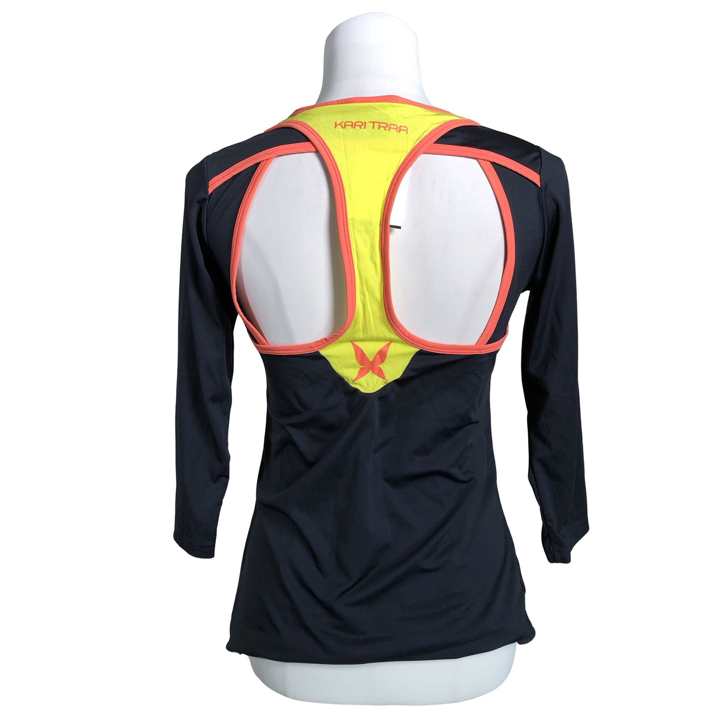 Naisten Kari Traa - Urheilupaita, pitkät hihat, koko 40 - Sininen (2)