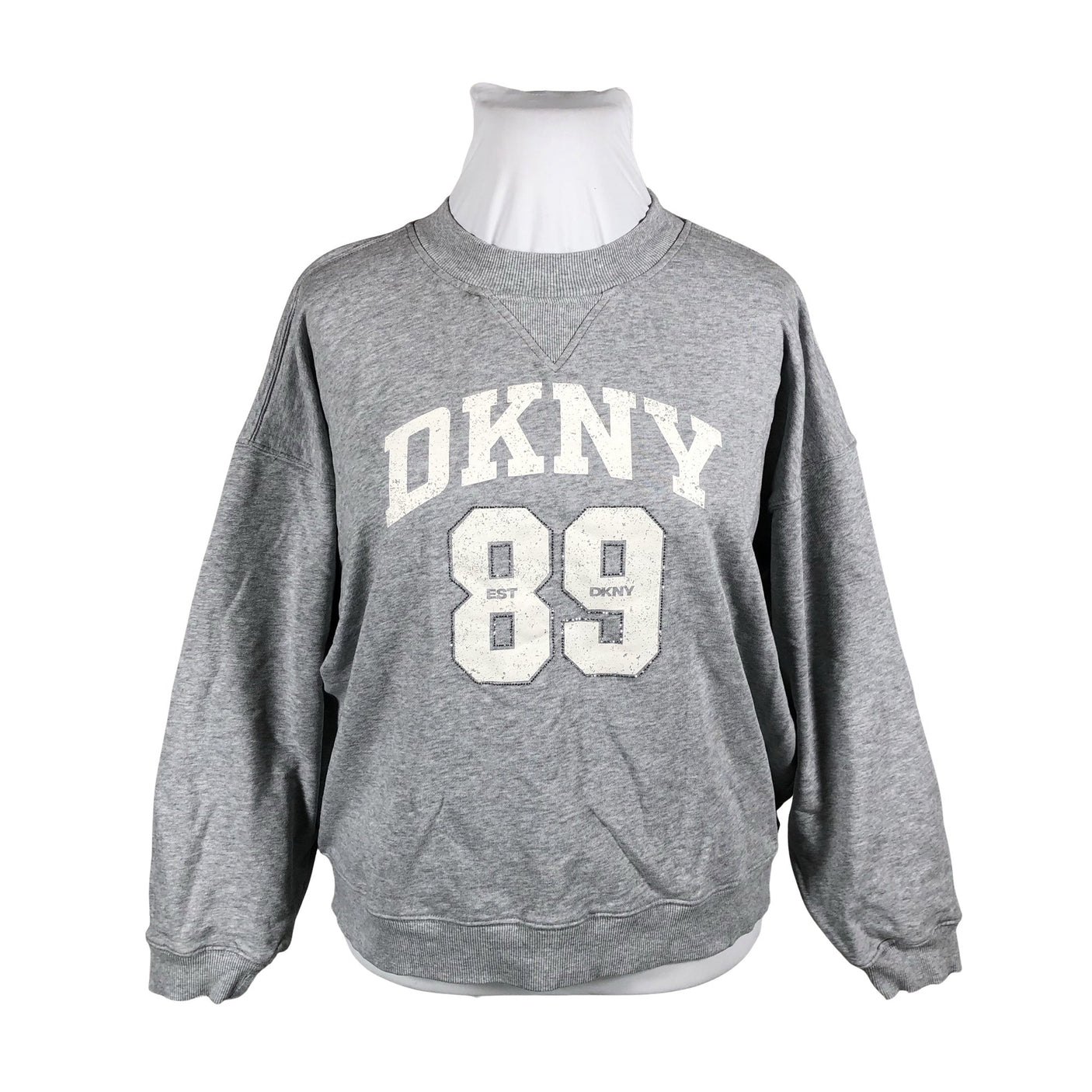Naisten DKNY - Collegepaita, koko 42 - Harmaa (1)