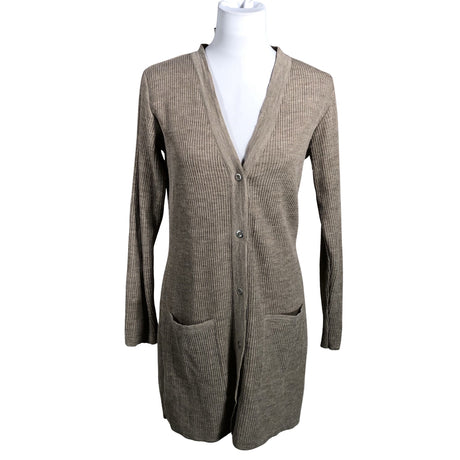 Naisten Alpa - Neuletakki, koko 38 - Beige ()