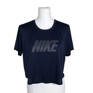 Naisten Nike - Urheilupaita, lyhyet hihat, koko Ei kokoa - Sininen (1)