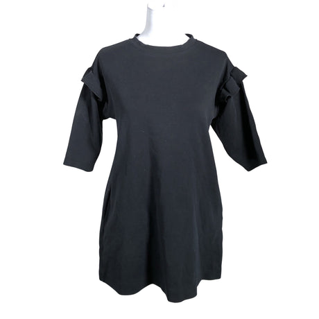 Naisten Aarrelabel - Trikootunika, koko 36 - Musta ()