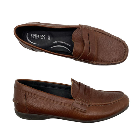 Naisten Geox - Loaferit, koko 36 - Ruskea ()