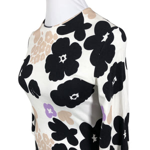 Naisten Marimekko - Trikoomekko, koko 38 - Valkoinen (3)