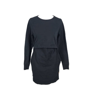 Naisten Blaa Maternity - Collegemekko, koko 38 - Musta (1)