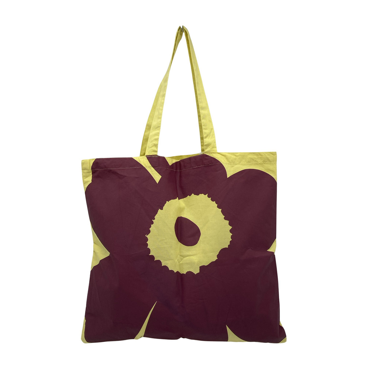 Naisten Marimekko - Ostoskassi, koko Maxi - Keltainen (1)