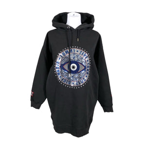 Naisten Tommy Hilfiger - Collegetunika, koko 38 - Musta (1)