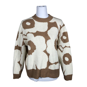 Naisten Marimekko - Neulepaita, koko 38 - Beige (2)
