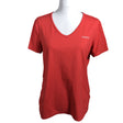 Naisten Reebok - Urheilupaita, lyhyet hihat, koko 40 - Punainen ()