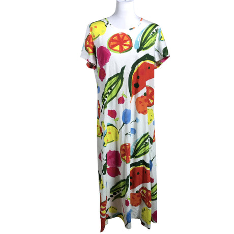 Naisten Nanso - Trikoomekko, koko 40 - Valkoinen ()