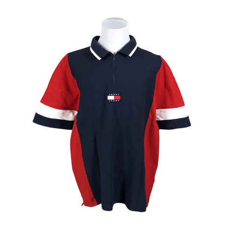 Miesten Tommy Jeans (Tommy Hilfiger) - Pikeepaita, koko XXL - Sininen ()