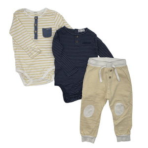 Poikien Newbie - Body, koko 80 - 86 - Keltainen (1)