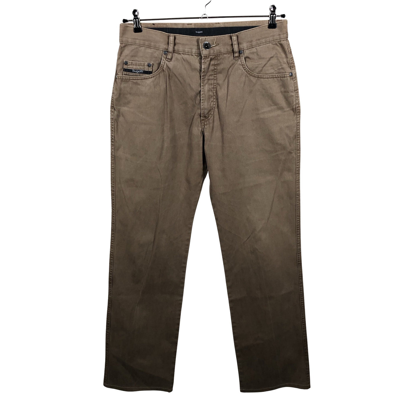 Miesten Bugatti - Kangashousut, koko S - Ruskea (1)