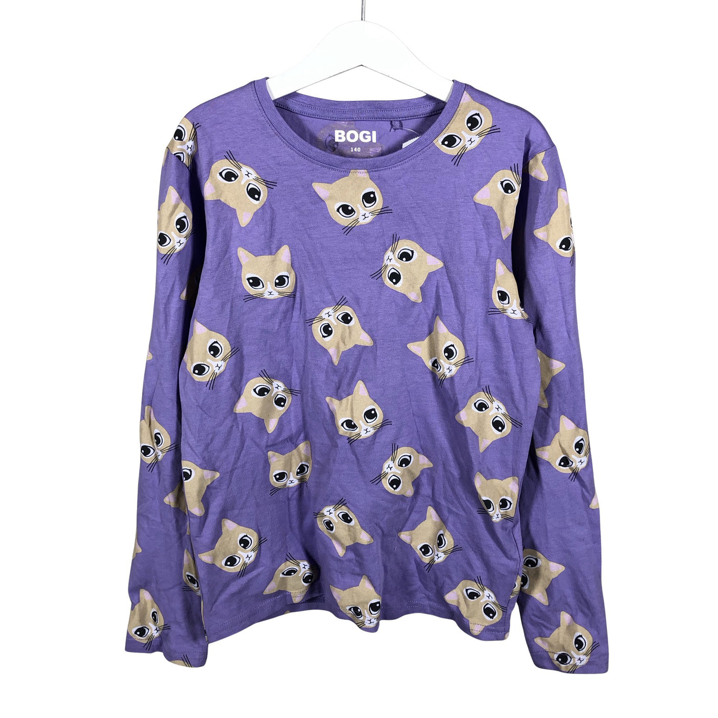 Tyttöjen Bogi - Trikoopaita, koko 140 - 146 - Violetti (1)
