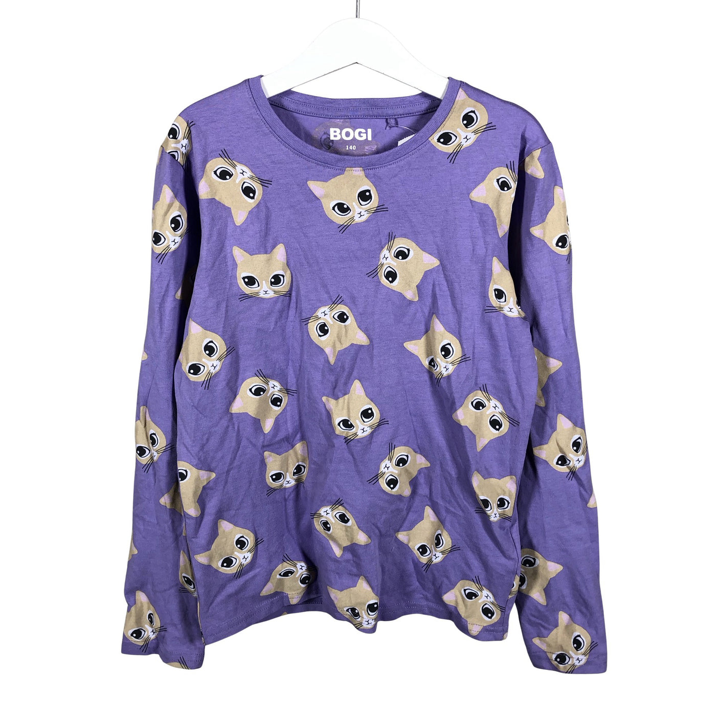 Tyttöjen Bogi - Trikoopaita, koko 140 - 146 - Violetti (2)