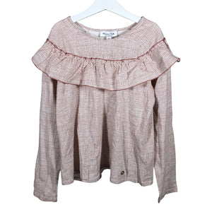 Tyttöjen Massimo Dutti - Trikoopaita, koko 140 - 146 - Valkoinen (2)