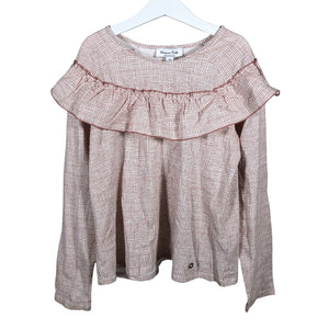 Tyttöjen Massimo Dutti - Trikoopaita, koko 140 - 146 - Valkoinen (1)