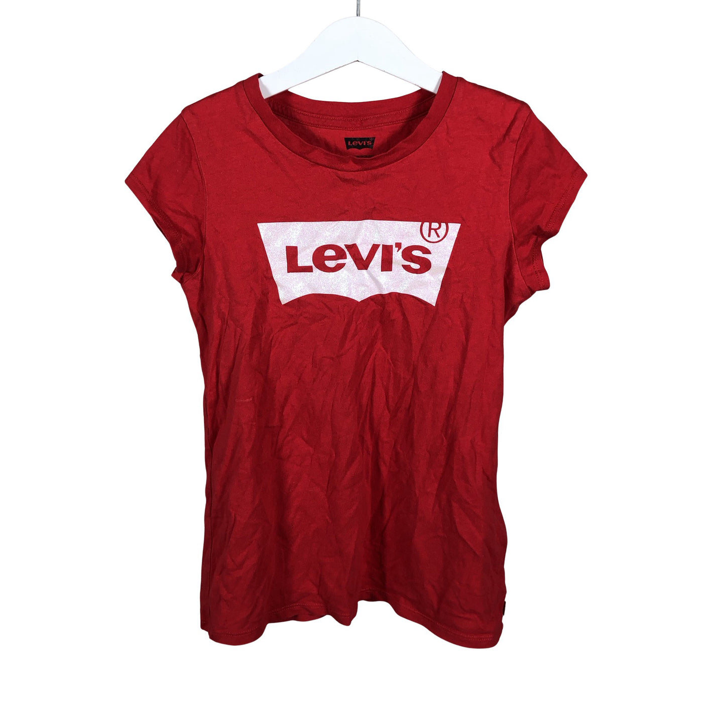 Tyttöjen Levi's - T-paita, koko 146 - 152 - Punainen (2)