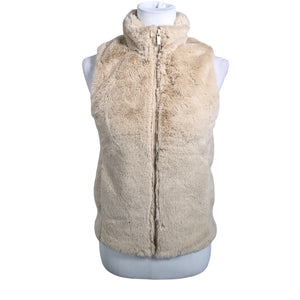 Naisten Cache Cache - Tekoturkisliivi, koko 34 - Beige (1)