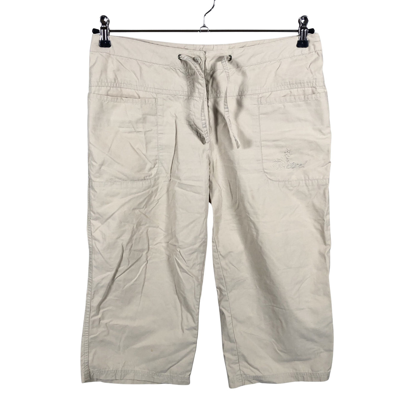 Naisten Etirel - Kangascaprit, koko 38 - Beige (1)