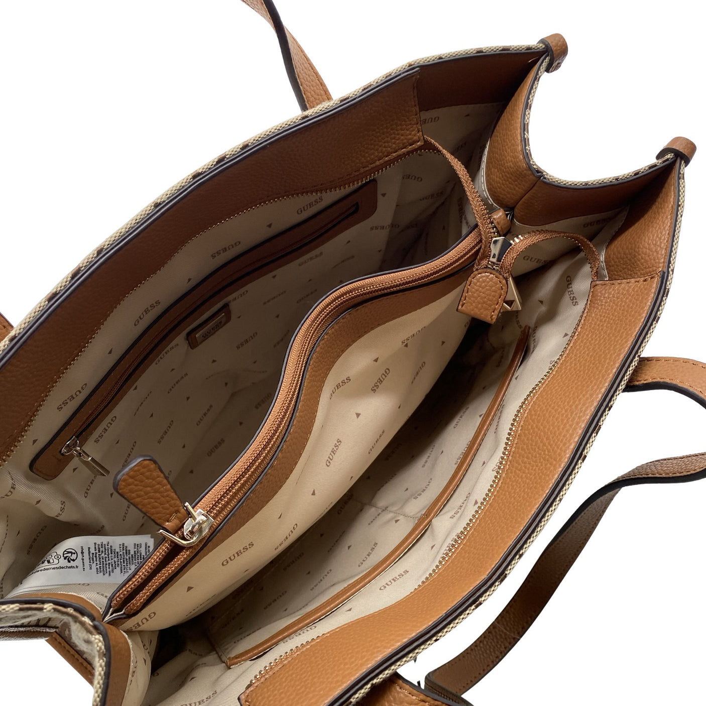 Naisten Guess - Käsilaukku, koko Maxi - Beige (2)