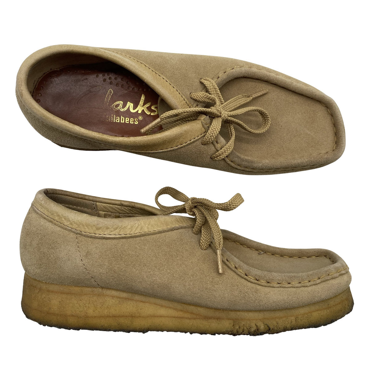 Naisten Clarks - Loaferit, koko 36 - Beige (1)