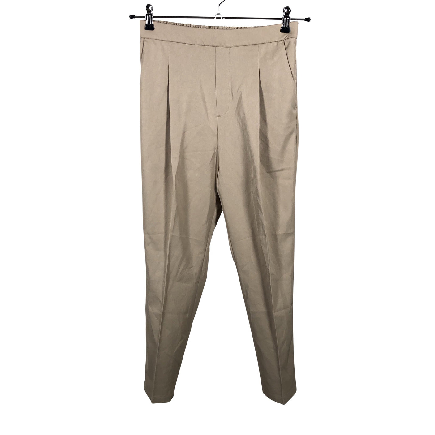 Naisten Muji - Suorat housut, koko 34 - Beige (2)