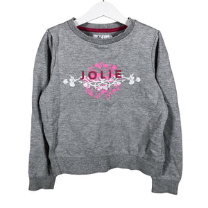 Tyttöjen Bel - Collegepaita, koko 146 - 152 - Harmaa (1)