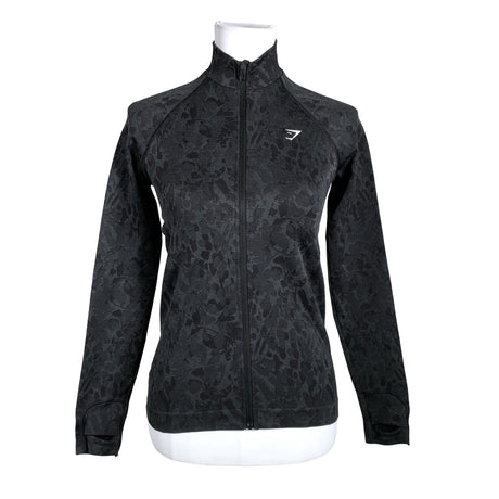 Naisten Gymshark - Urheilupaita, pitkät hihat, koko 36 - Vihreä ()