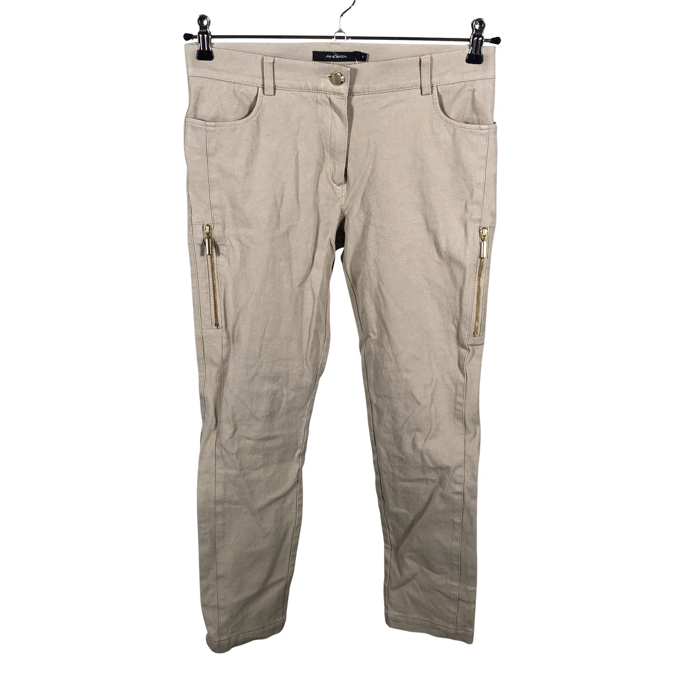 Naisten Andiata - Kangashousut, koko 38 - Beige (1)