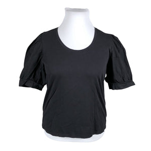 Naisten Selected - T-paita, koko 42 - Musta (1)