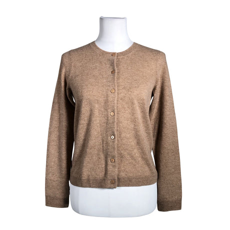 Naisten Essentials by Stockmann - Neuletakki, koko 36 - Ruskea ()