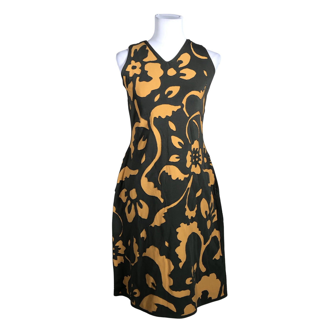 Naisten Handmade - Trikoomekko, koko 38 - Vihreä (1)