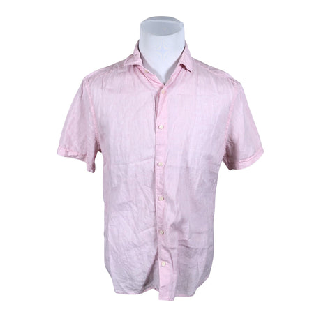 Miesten Riley - Kauluspaita, koko L - Vaaleanpunainen ()