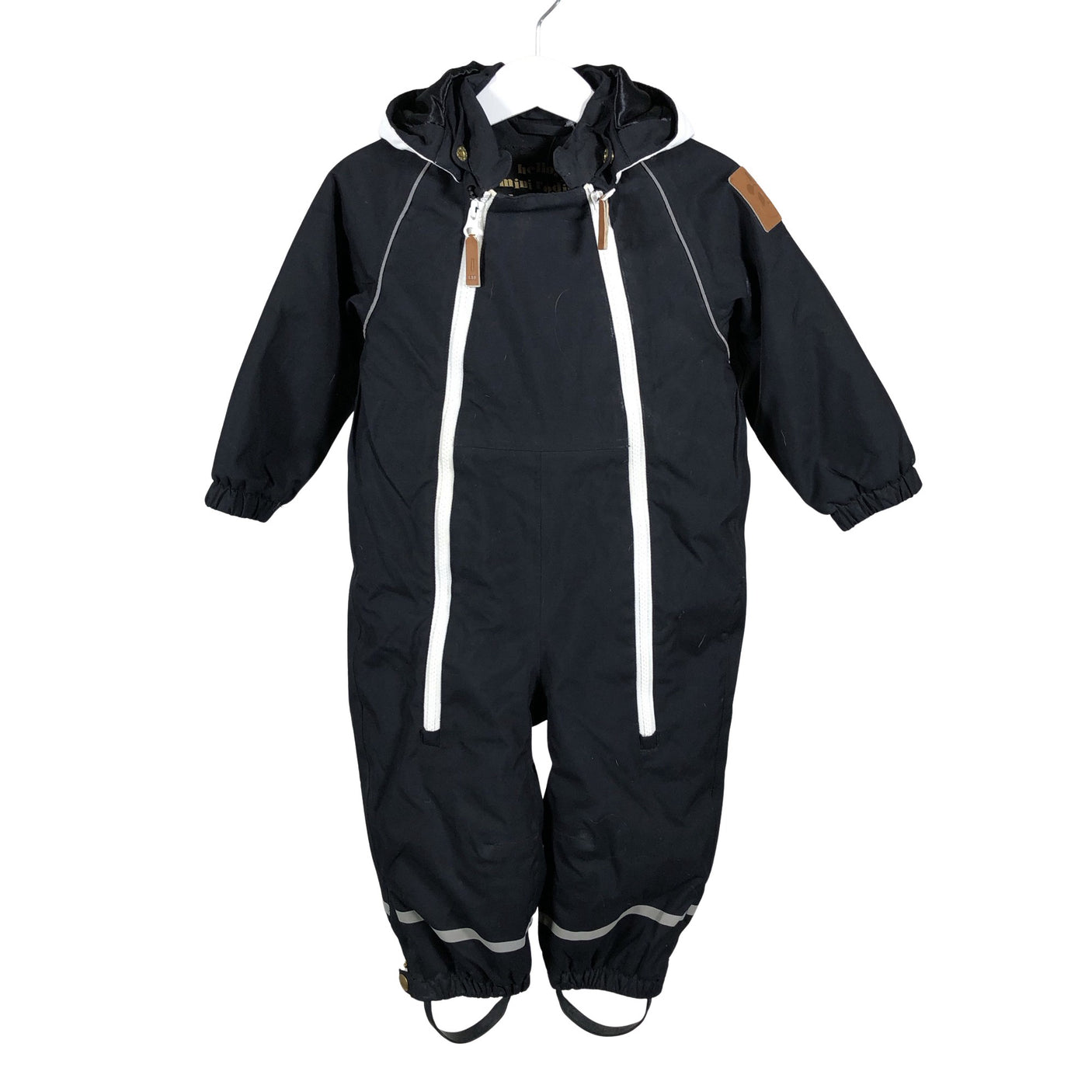 Unisex Mini Rodini - Toppahaalari, koko 74 - 80 - Musta (1)
