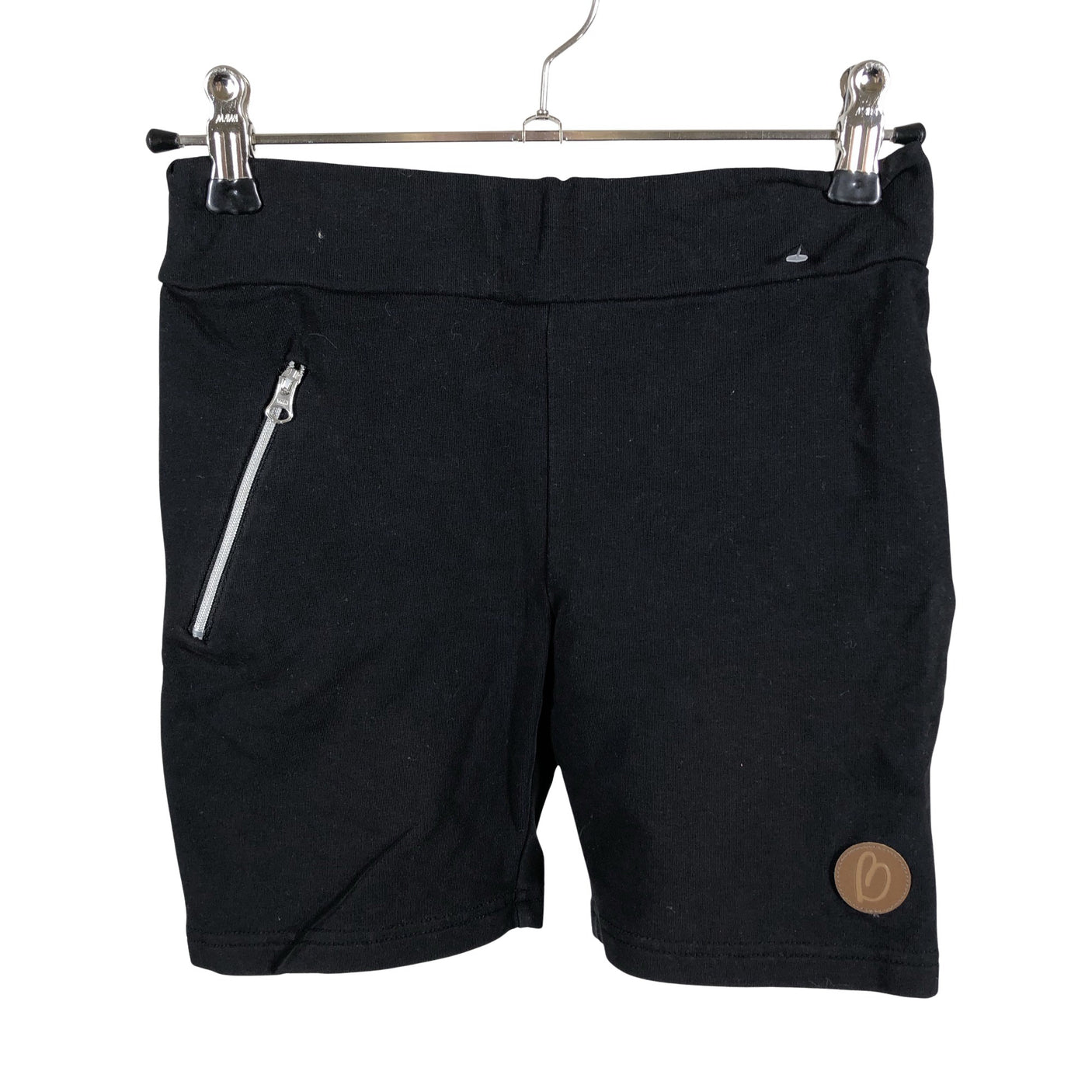 Unisex Blaa - Collegeshortsit, koko 122 - 128 - Musta (2)