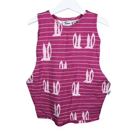 Tyttöjen Taimi - Trikoomekko, koko 92 - 98 - Pinkki ()