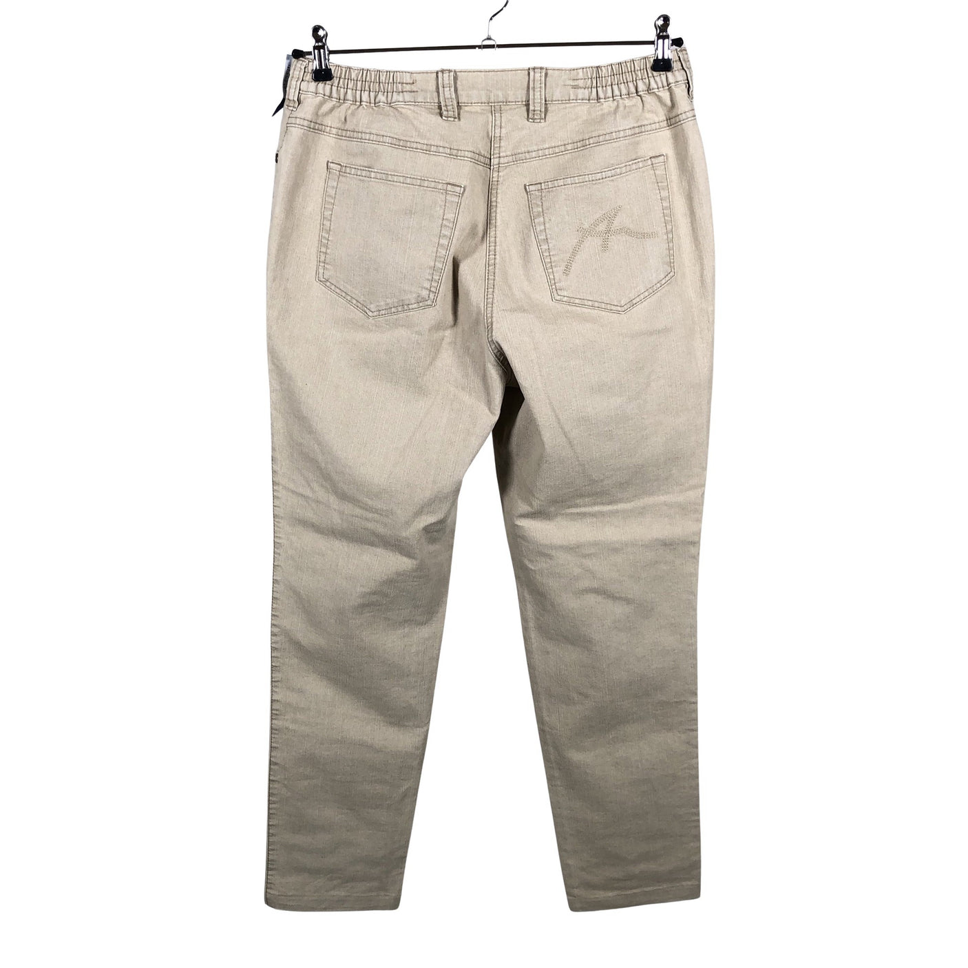 Naisten Adelina - Farkut, koko 42 - Beige (2)