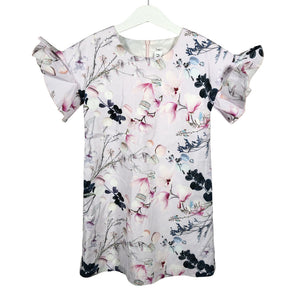 Tyttöjen Gugguu - Kangasmekko, koko 122 - 128 - Violetti (1)