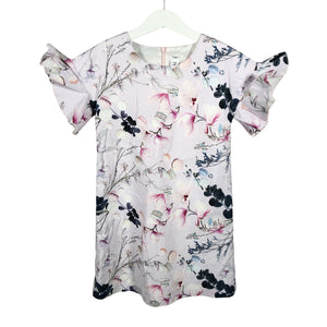 Tyttöjen Gugguu - Kangasmekko, koko 122 - 128 - Violetti (2)