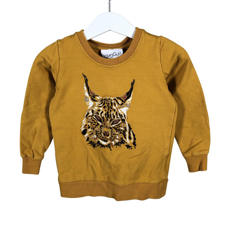 Unisex Gugguu - Collegepaita, koko 80 - 86 - Keltainen (2)