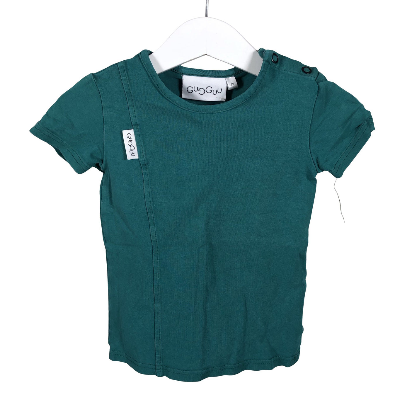 Unisex Gugguu - T-paita, koko 80 - 86 - Vihreä (1)