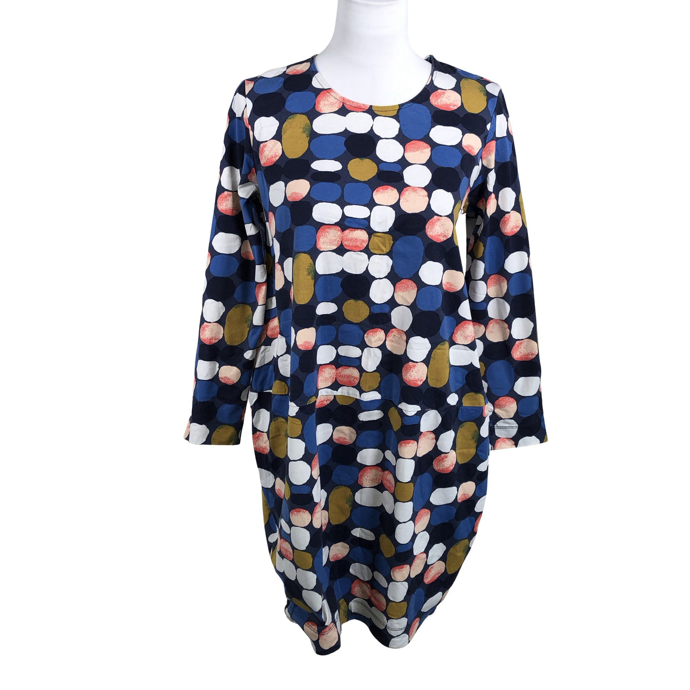 Naisten Marimekko - Trikoomekko, koko 38 - Sininen (1)
