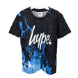 Unisex Hype - T-paita, koko 134 - 140 - Musta ()